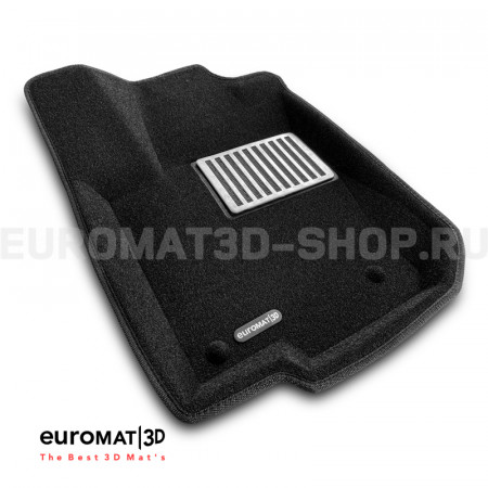 Текстильные 3D коврики Euromat3D Lux в салон для Mercedes GL-Class (X164) (2006-2012) № EM3D-003501 Текстильные 3D коврики Euromat3D Lux в салон для Mercedes GL-Class (X164) (2006-2012) № EM3D-003501