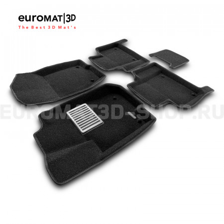 Текстильные 3D коврики Euromat3D Lux в салон для Mercedes GL-Class (X164) (2006-2012) № EM3D-003501 Текстильные 3D коврики Euromat3D Lux в салон для Mercedes GL-Class (X164) (2006-2012) № EM3D-003501