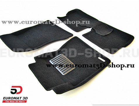 Текстильные 3D коврики Euromat3D Lux в салон для Cadillac CTS (2007-) (4WD) № EM3D-001305 Текстильные 3D коврики Euromat3D Lux в салон для Cadillac CTS (2007-) (4WD) № EM3D-001305