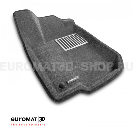 Текстильные 3D коврики Euromat3D Lux в салон для Mercedes GL-Class (X164) (2006-2012) № EM3D-003501G Серые Текстильные 3D коврики Euromat3D Lux в салон для Mercedes GL-Class (X164) (2006-2012) № EM3D-003501G Серые