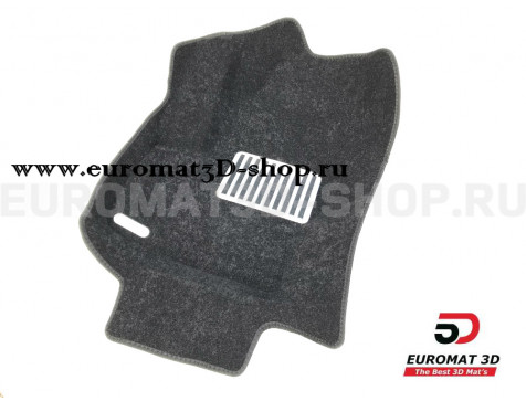Текстильные 5D коврики с высоким бортом Euromat3D в салон для Ford Kuga (2013-) № EM5D-002210