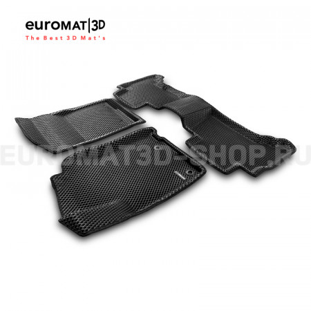 3D коврики Euromat3D EVA в салон для Toyota Land Cruiser Prado 150 (2014-) № EM3DEVA-005120