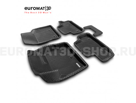 3D коврики Euromat3D EVA в салон для Land Rover Freelander II (2006-2014) № EM3DEVA-003101